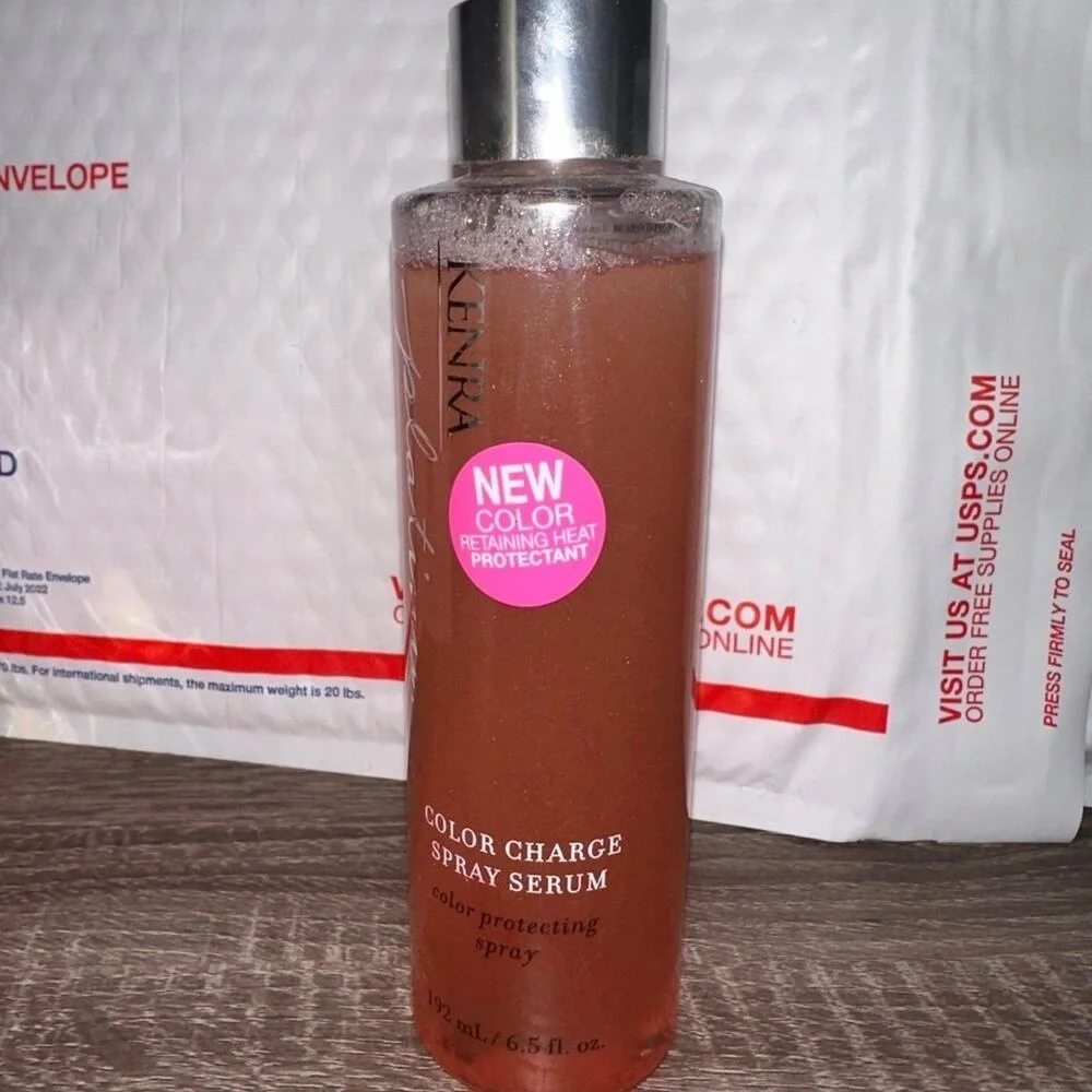 Kenra Platinum Color Charge Spray Serum Heat Protectant hair‎ care